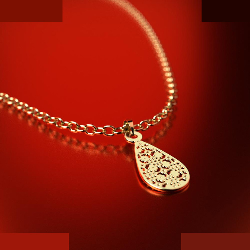 نیم ست طلا 18 عیار زنانه مدوپد مدل هندسی کد NA11469