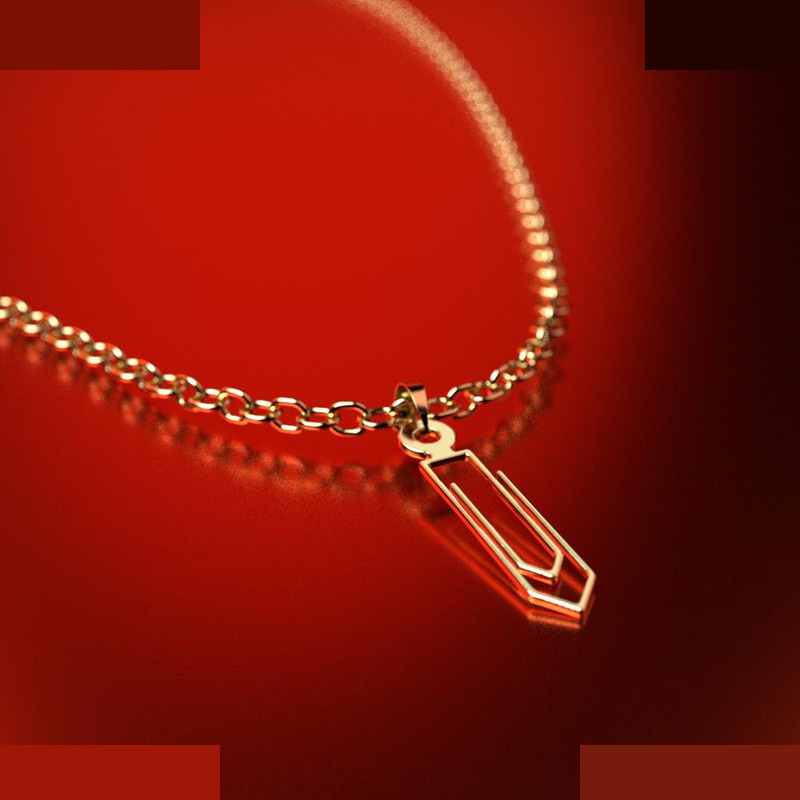 نیم ست طلا 18 عیار زنانه مدوپد مدل کلیپس کد NA11502