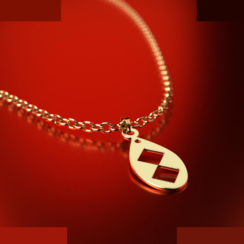 نیم ست طلا 18 عیار زنانه مدوپد مدل اشک کد NA11561