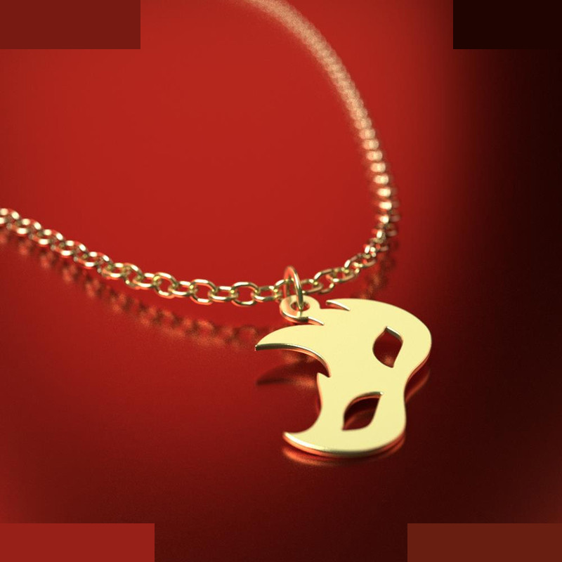 آویز ساعت طلا 18 عیار زنانه مدوپد مدل هالووین کد CA18032