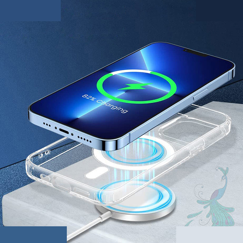 کاور گوشی موبایل اپل iPhone 12 Pro Max پیکوک مدل Clear Magsafe