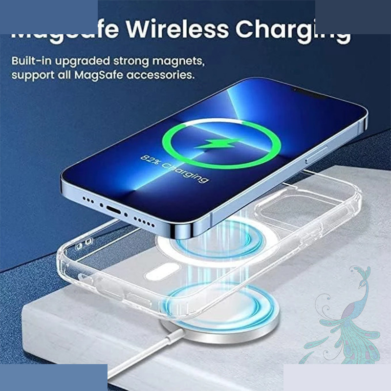 کاور گوشی موبایل اپل iPhone 11 Pro پیکوک مدل Clear Magsafe