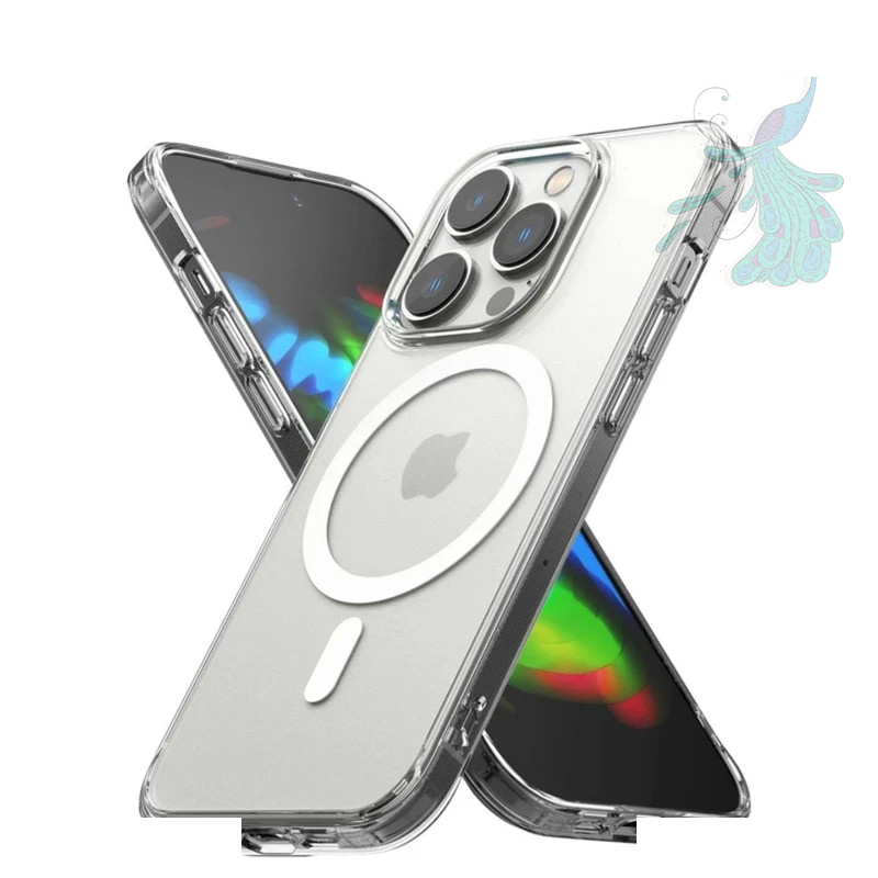 کاور گوشی موبایل اپل iPhone 13 Pro Max پیکوک مدل Clear Magsafe