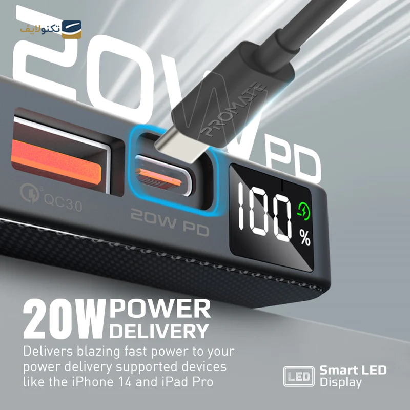 gallery-پاوربانک پرومیت مدل TransPack-10 ظرفیت 10000 میلی آمپر ساعت copy.png