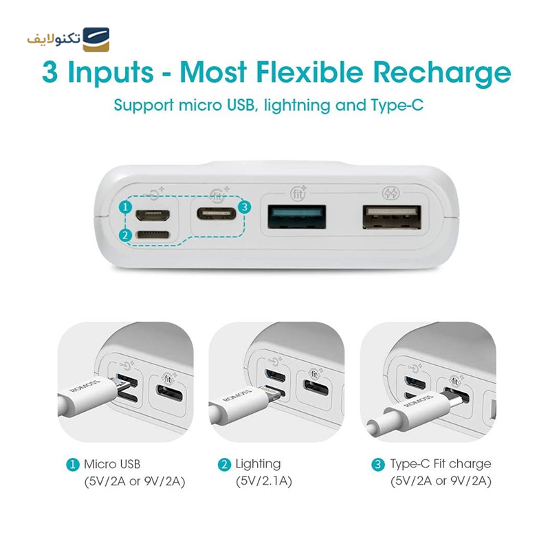 gallery-پاوربانک روموس مدل PEA40PF ظرفیت 40000 میلی آمپر  copy.png