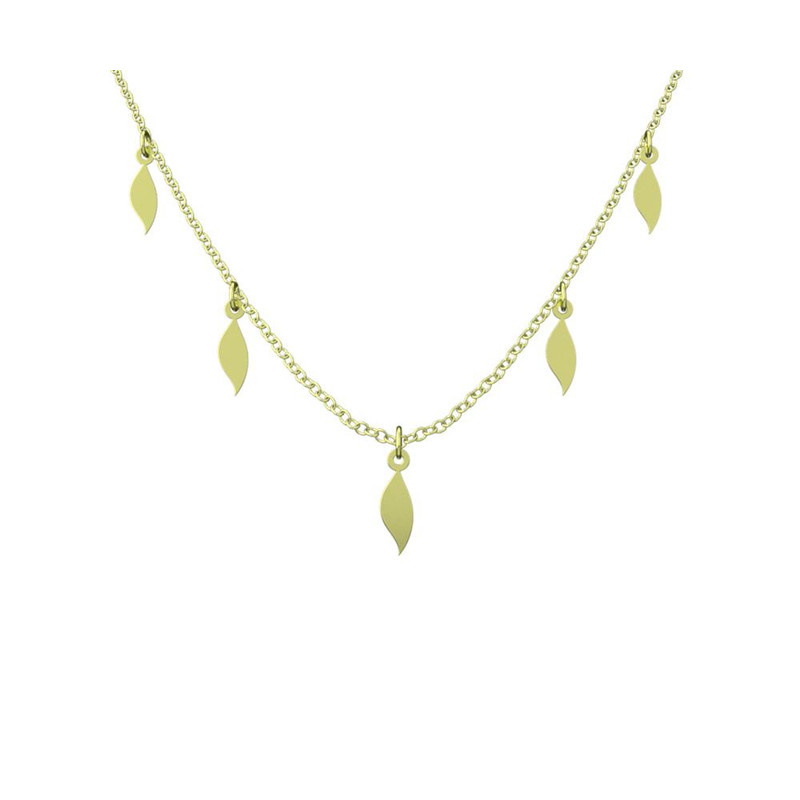 گردنبند طلا 18 عیار زنانه مدوپد مدل اشک کد RNA12622