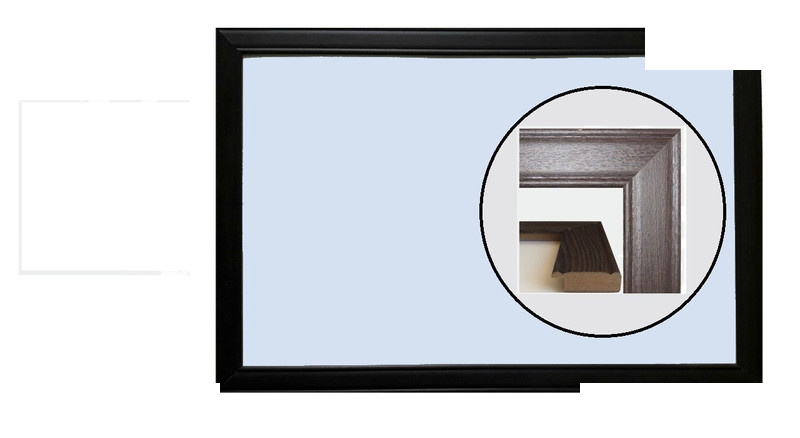 تخته وایت برد مغناطیسی آسا بُرد مدل ونگه سایز 100x80 سانتی متر