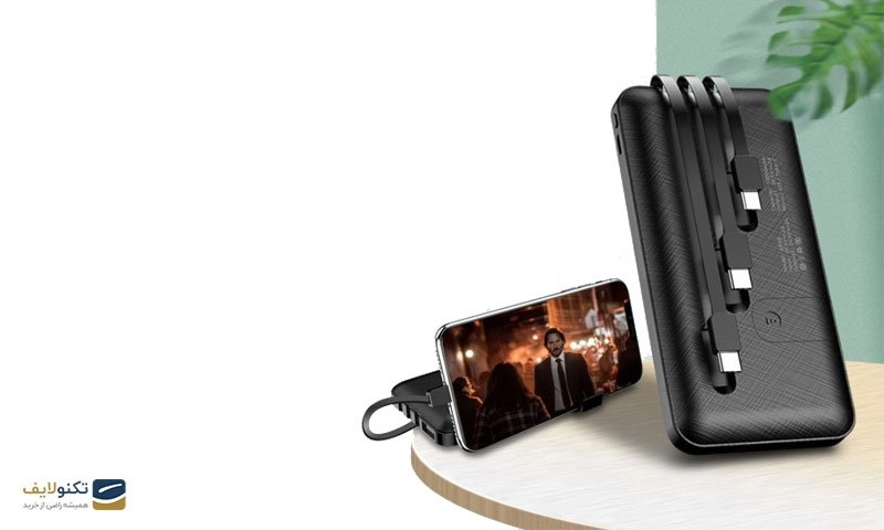 پاوربانک ریمکس مدل RL-PB01 ظرفیت 10000 میلی آمپرساعت پاوربانک ریمکس مدل RL-PB01 ظرفیت 10000 میلی آمپرساعت