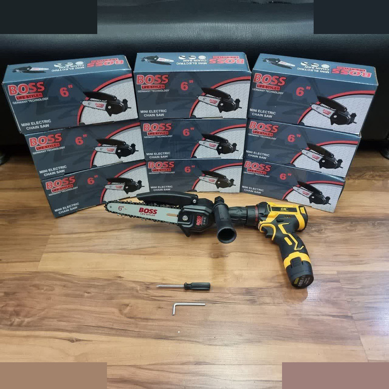 تبدیل دریل به اره زنجیری  باس مدل BS-15