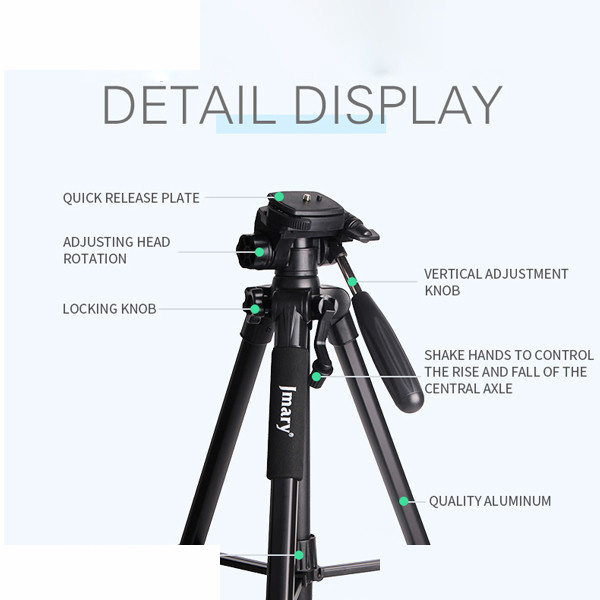 سه پایه دوربین جی ماری مدل KP-2234 سه پایه دوربین جی ماری مدل KP-2234