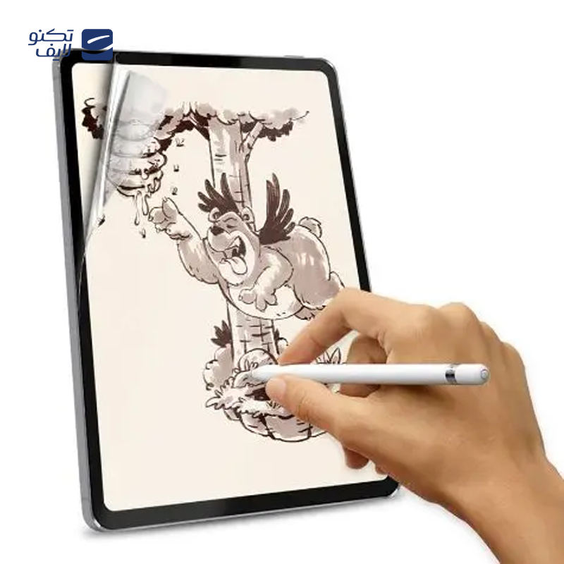 gallery-گلس تبلت اپل iPad Pro 11 2024 جی سی پال مات مدل Paper Tech  copy.png