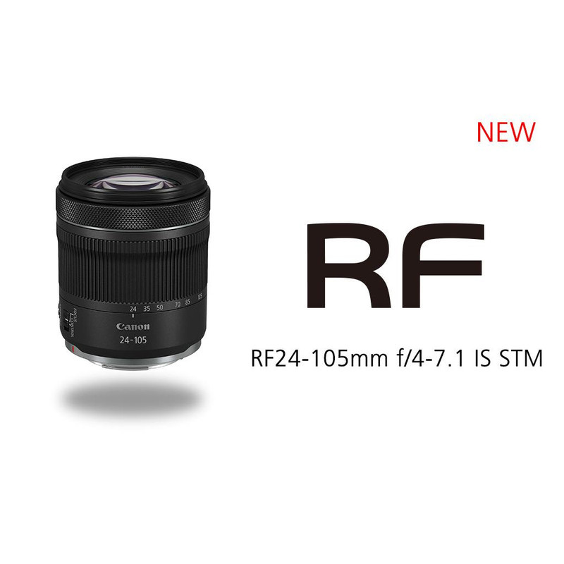 لنز دوربین کانن مدل RF 24-105mm f/4-7.1 IS STM Lens