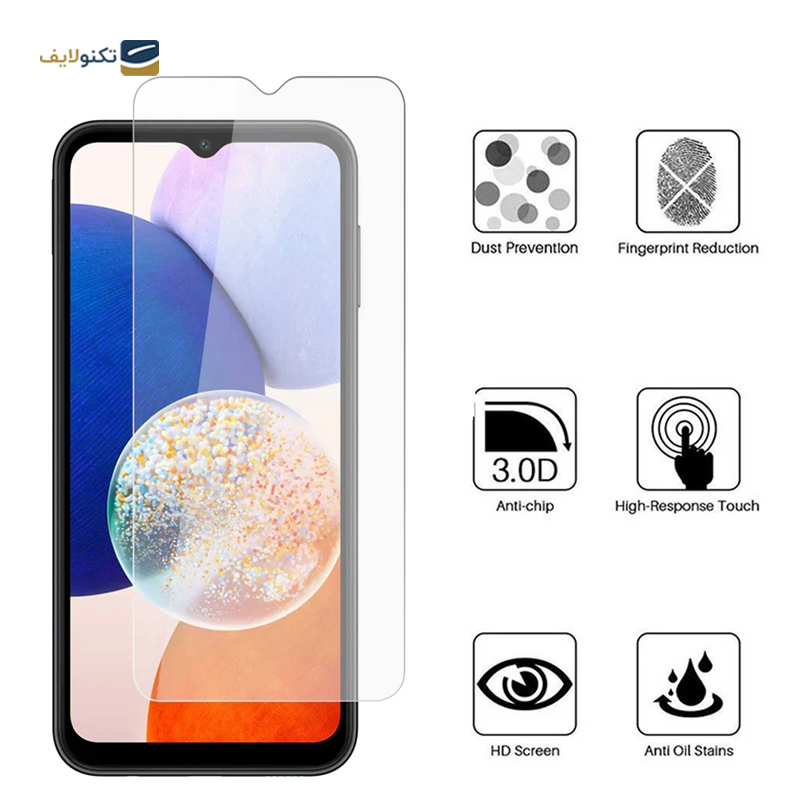 gallery-گلس گوشی سامسونگ Galaxy A14 اپیکوی مدل Super 5D copy.png