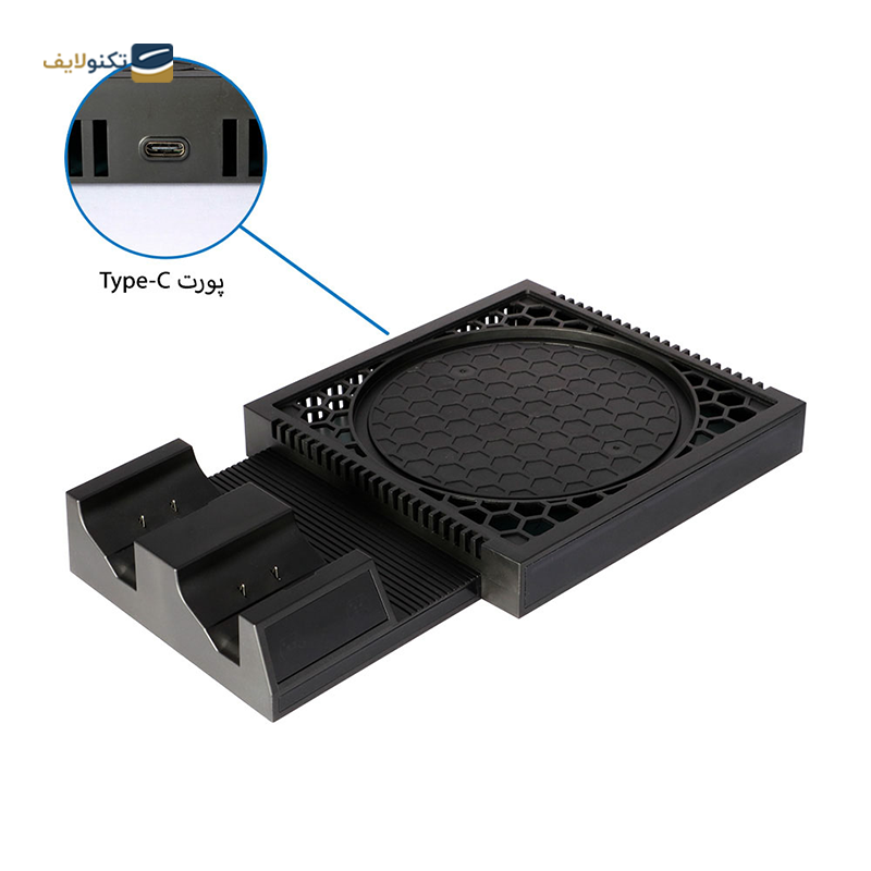 gallery-پایه خنک کننده دابی مدل multifunctional cooling stand مناسب برای پلی استیشن 5 copy.png
