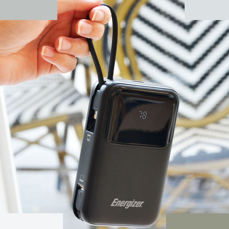 پاوربانک 22.5 وات انرجایزر مدل UE20075PQ ظرفیت 20000 میلی آمپرساعت