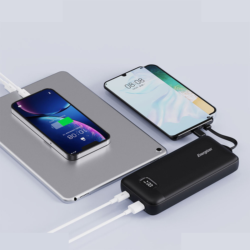 پاوربانک 22.5 وات انرجایزر مدل UE20076PQ ظرفیت 20000 میلی آمپرساعت