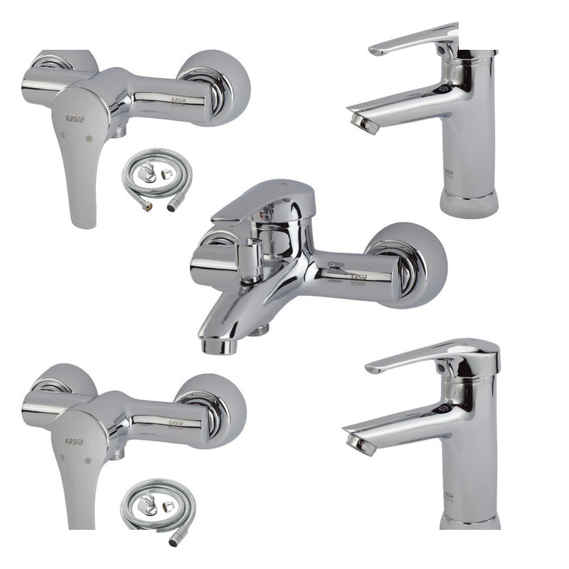 ست شیرآلات کسری مدل ابتین مجموعه 7 عددی