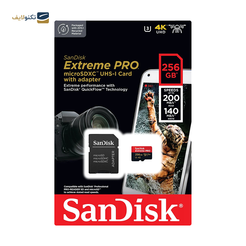 gallery-کارت حافظه microSDXC سن دیسک مدل Extreme PRO کلاس A2 استاندارد UHS-I U3 سرعت 200MBs ظرفیت 128 گیگابایت copy.png