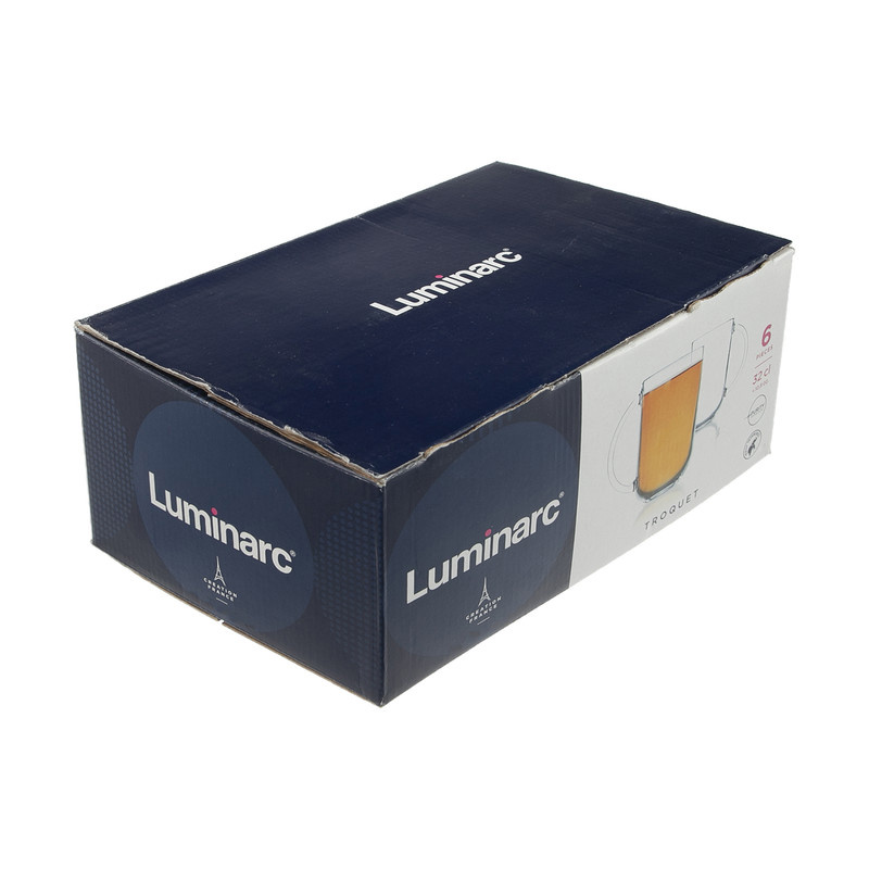 لیوان لومینارک کد 32تروکت بسته 6 عددی لیوان لومینارک کد 32تروکت بسته 6 عددی