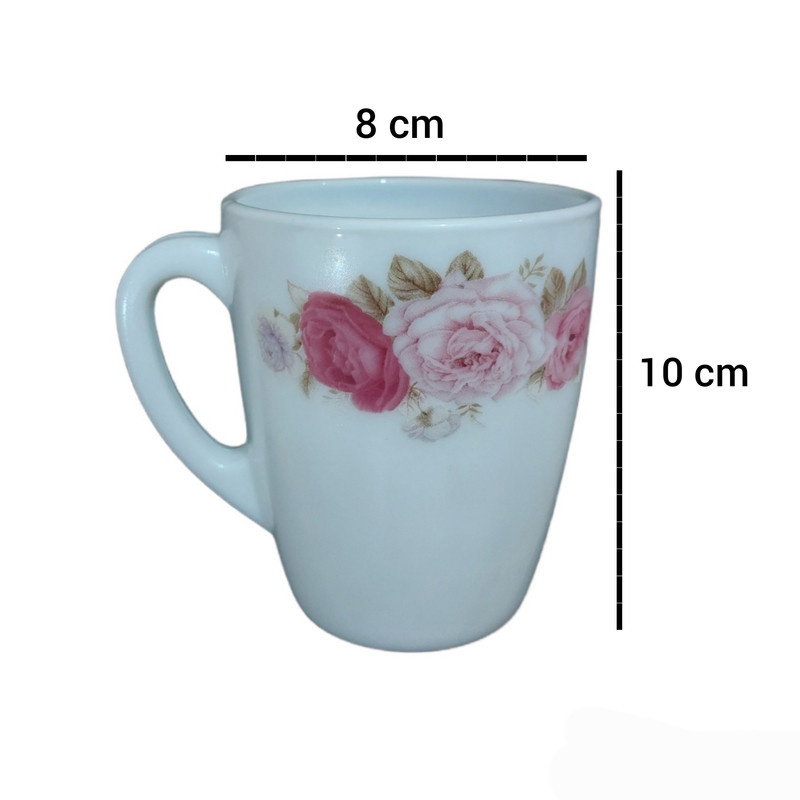 لیوان پارس اپال مدل ملورین کد 132 بسته  6 عددی