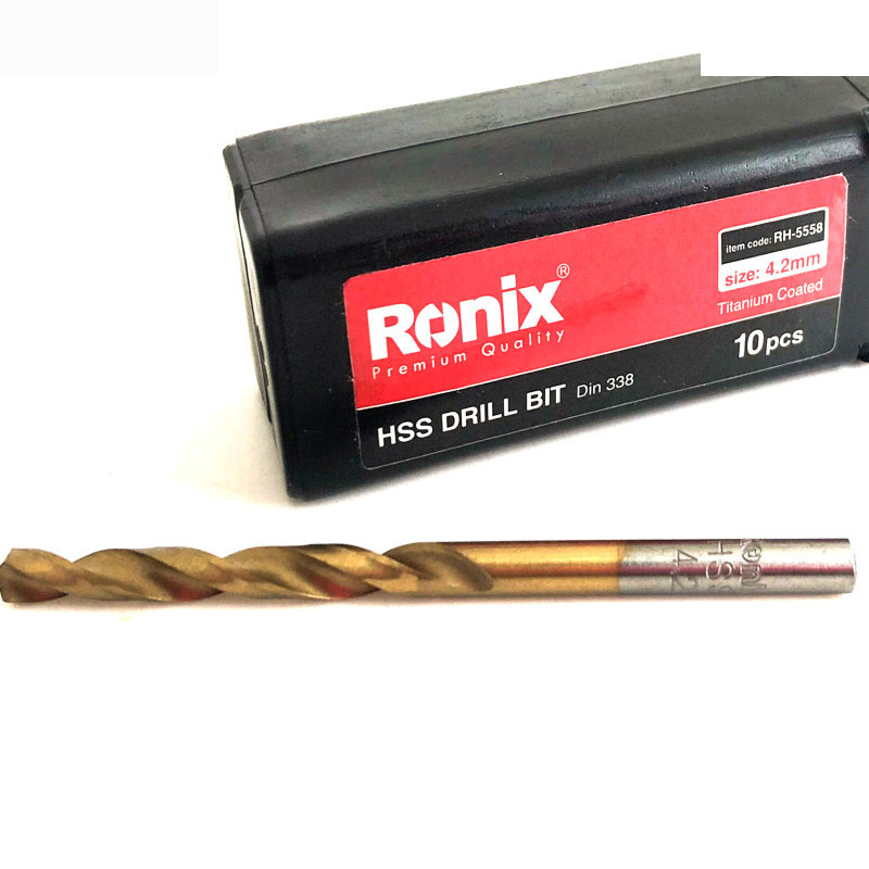 مته آهن رونیکس کد 5558 RH سایز 4.2 میلیمتر بسته 10 عددی