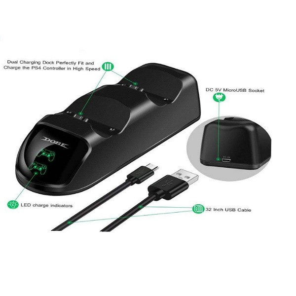 پایه شارژر دسته بازی دابی مدل TP.889 NEW