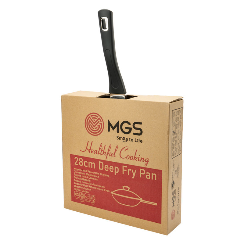 تابه گرانیت ام جی اس مدل فورج سایز 28 تابه گرانیت ام جی اس مدل فورج سایز 28