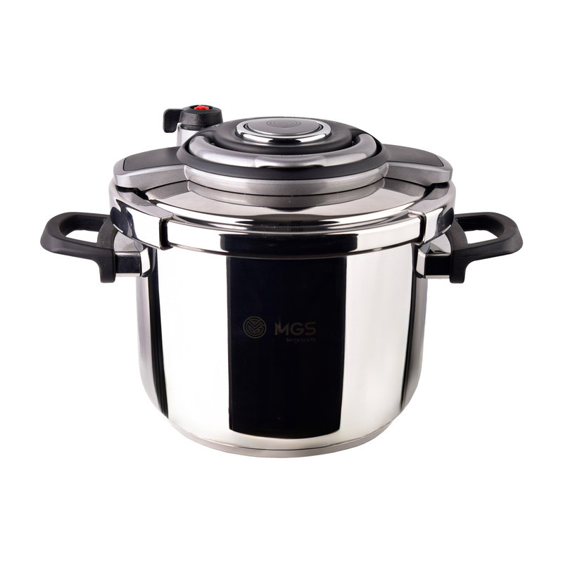 زود پز دوقلو ام جی اس کد 20 گنجایش 6 و 4 لیتر زود پز دوقلو ام جی اس کد 20 گنجایش 6 و 4 لیتر