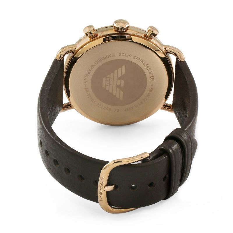 ساعت مچی عقربهای کوارتز مردانه امپریو آرمانی مدل AR11106 ساعت مچی عقربهای کوارتز مردانه امپریو آرمانی مدل AR11106