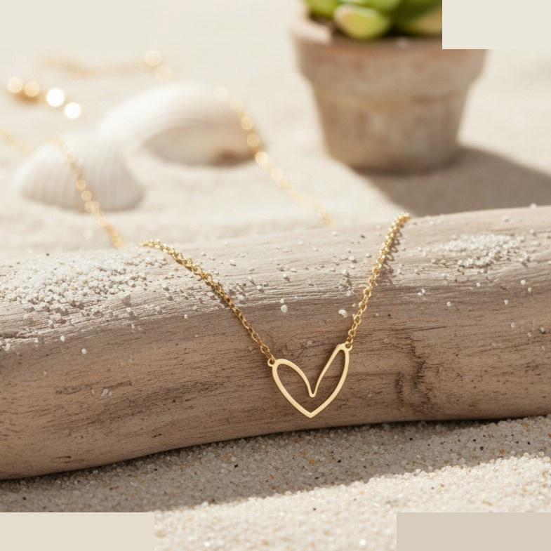 گردنبند طلا با طرح فلامینگو (حلقهای) 18 عیار زنانه گالری قو طلایی مدل قلب فرماتیک گردنبند طلا با طرح فلامینگو (حلقهای) 18 عیار زنانه گالری قو طلایی مدل قلب فرماتیک