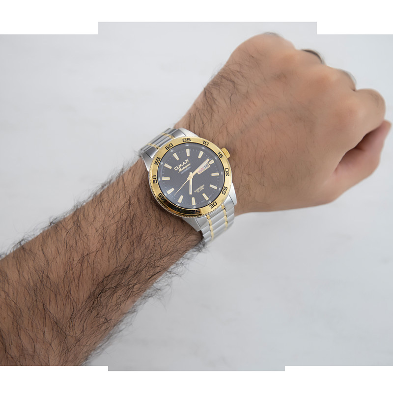 ساعت مچی عقربهای مردانه اوماکس مدل OOSA013T2TI