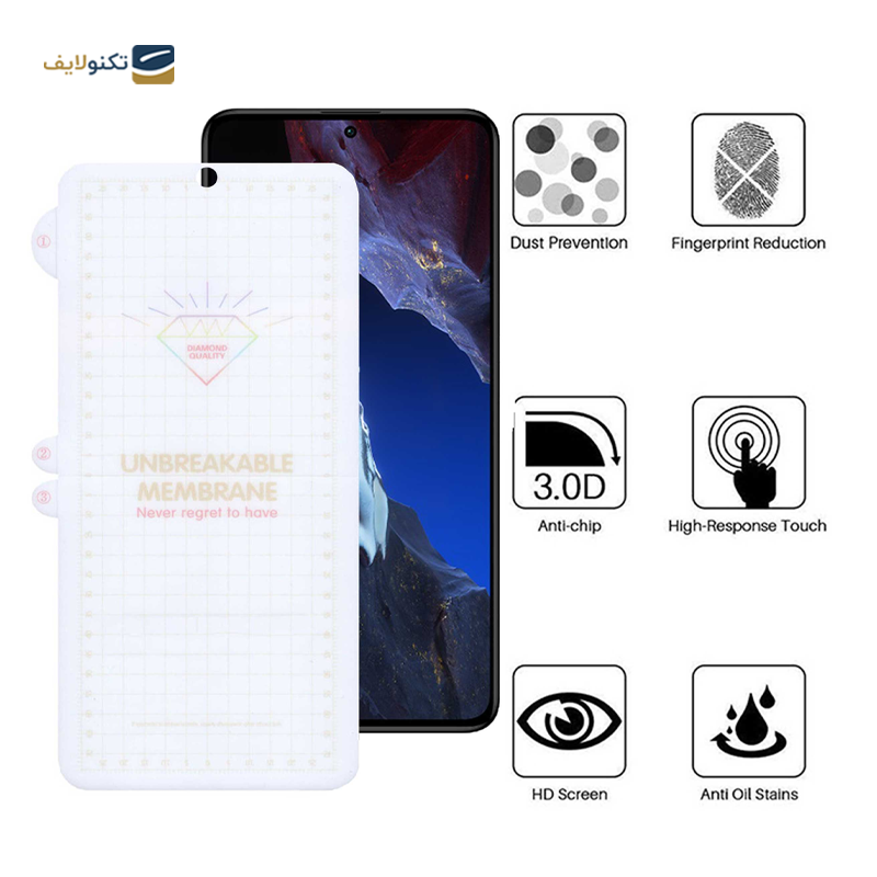gallery-گلس گوشی شیائومی Redmi Note 12 Turbo بوف مدل Hydrogel copy.png
