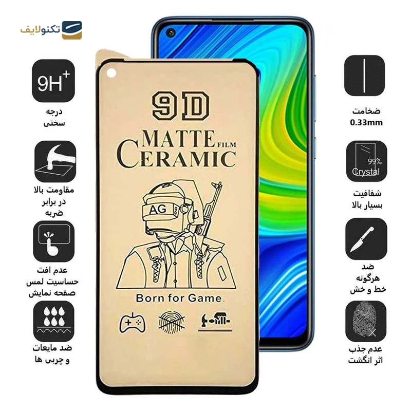 gallery-محافظ صفحه نمایش گوشی هوآوی nova 7 - nova 7 SE اپیکوی سرامیکی مات مدل BodyGuard copy.png