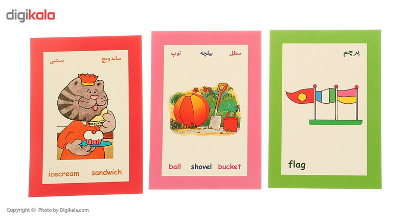 فلش کارت بازی حافظه آموزش مفاهیم اثر سرور مهدوی میلانی