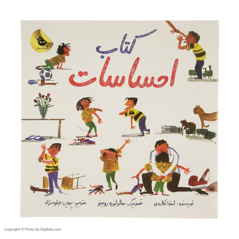 کتاب احساسات اثر امندا مکاردی انتشارات زعفران