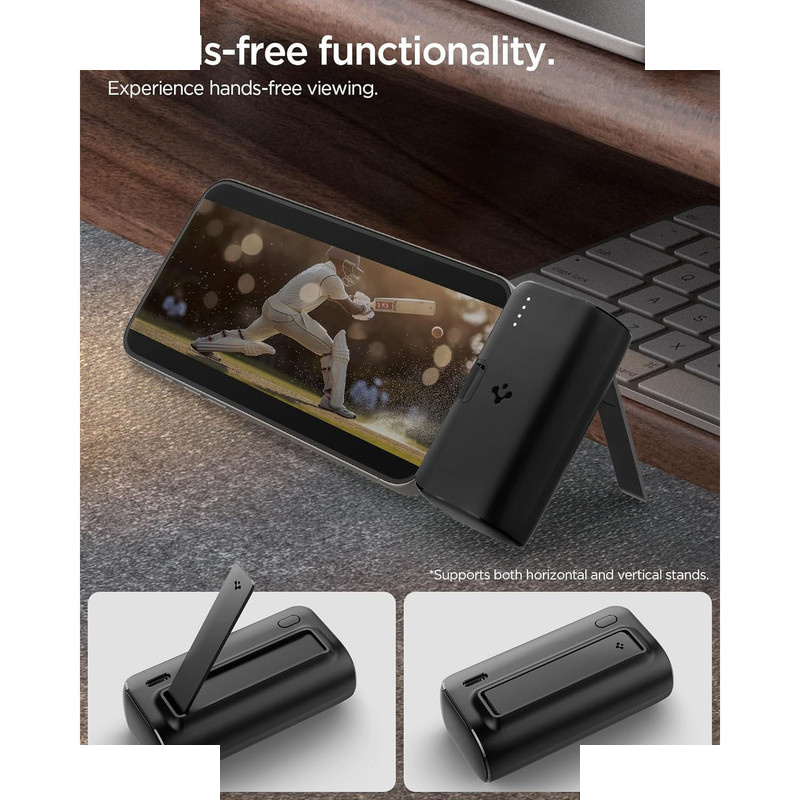 پاوربانک اسپیگن مدل EA2205 ظرفیت 5000 میلیآمپر ساعت پاوربانک اسپیگن مدل EA2205 ظرفیت 5000 میلیآمپر ساعت