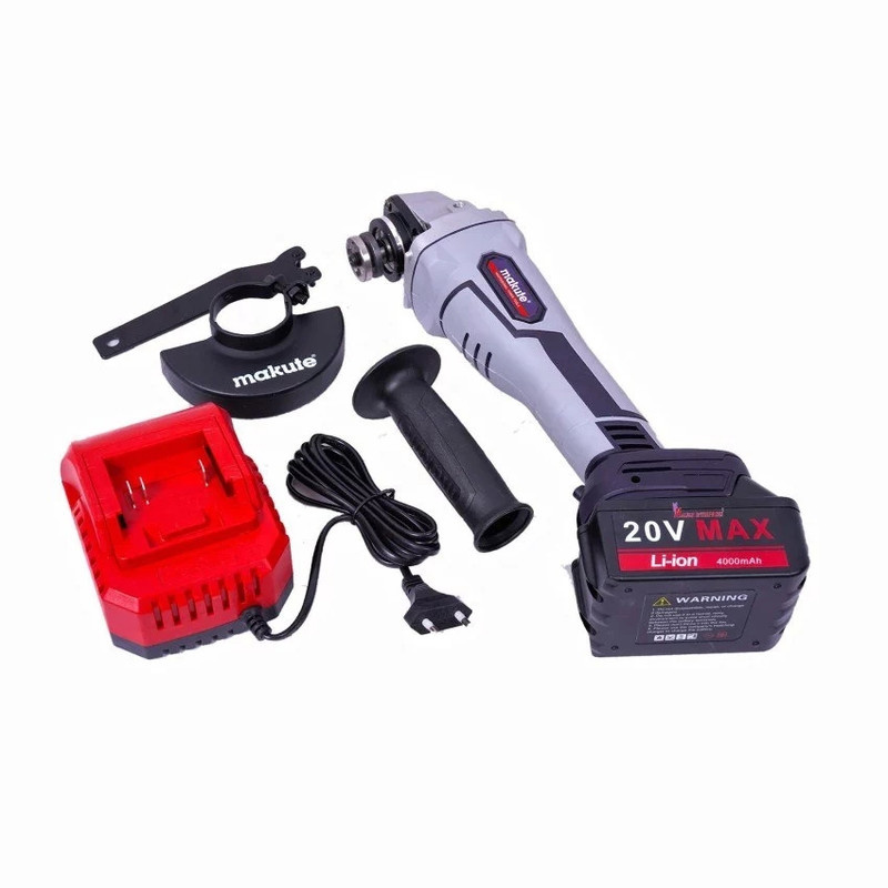 مینی سنگ فرز 115 میلی متری 20 ولت ماکوته مدل شارژی کد AJ-CAG126