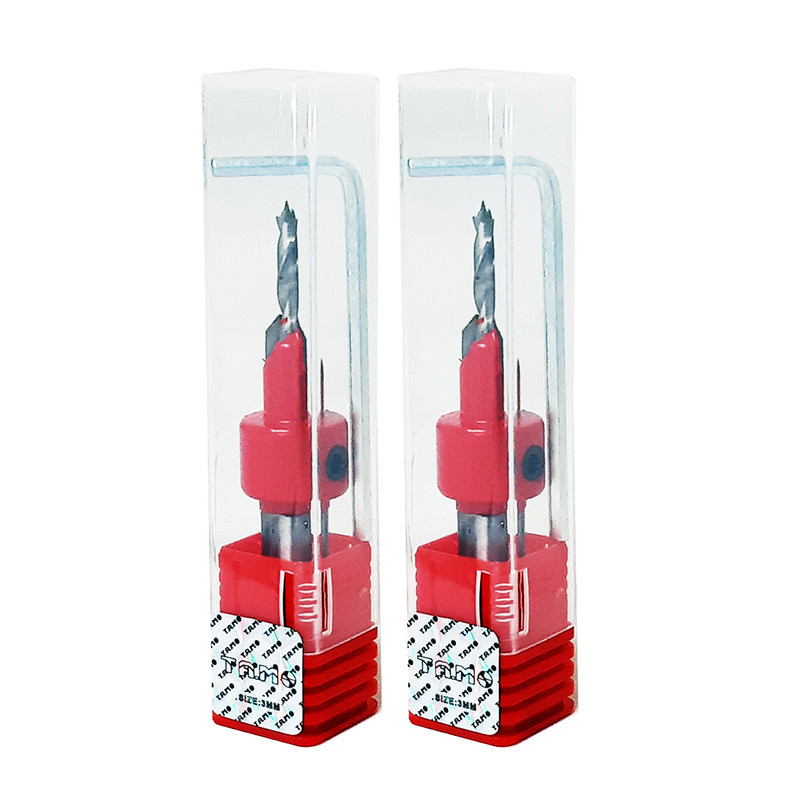 مته خزینه تام مدل RO - 33 سایز 3 میلی متر مجموعه دو عددی