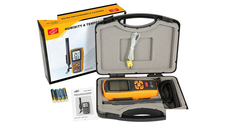 رطوبت سنج و دماسنج دیجیتال بنتک مدل GM1361 رطوبت سنج و دماسنج دیجیتال بنتک مدل GM1361