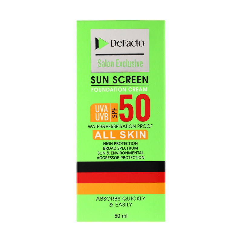 کرم ضد آفتاب رنگی دیفکتو SPF 50 مدل 03 حجم 50 میلیلیتر کرم ضد آفتاب رنگی دیفکتو SPF 50 مدل 03 حجم 50 میلیلیتر