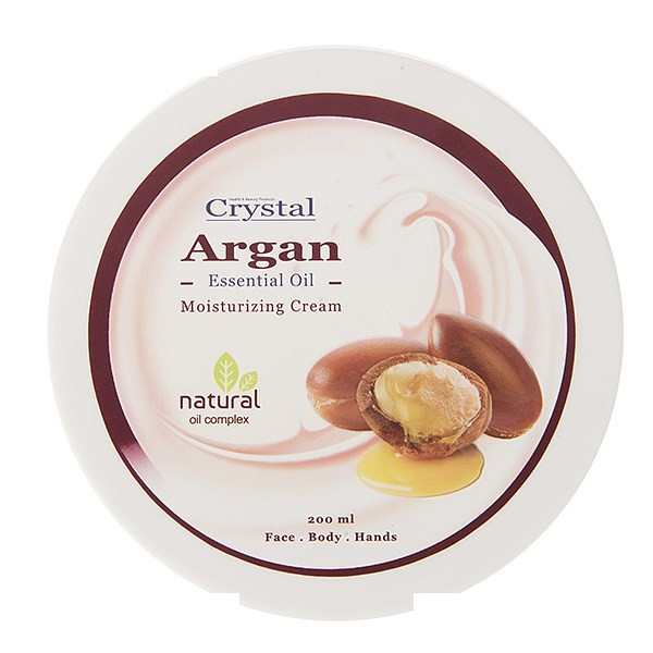 کرم مرطوب کننده کریستال مدل Argan حجم 200 میلی لیتر
