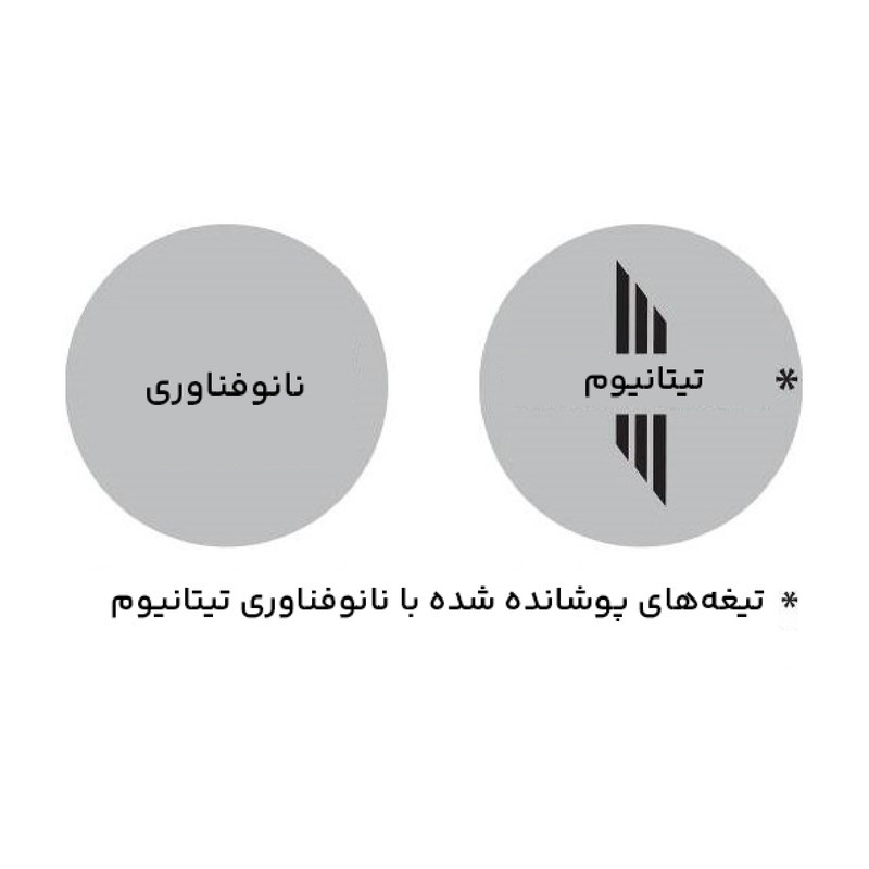 خود تراش بیک مدل HYBRID 5 FLEX به همراه تیغ یدک بسته 6 عددی