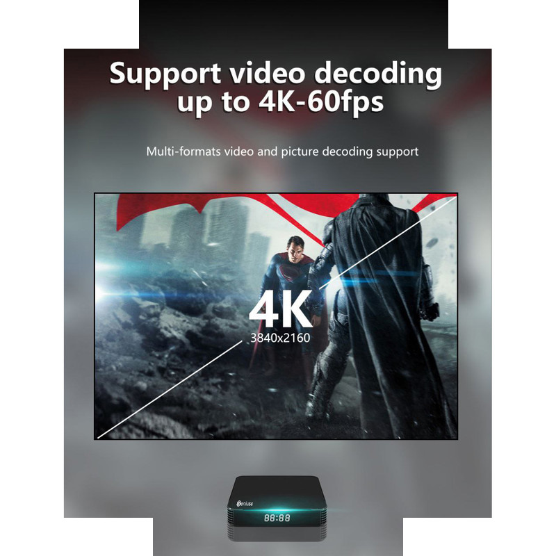 اندرویدباکس بنیوس مدل BE-AB01 به همراه ایرموس بنیوس