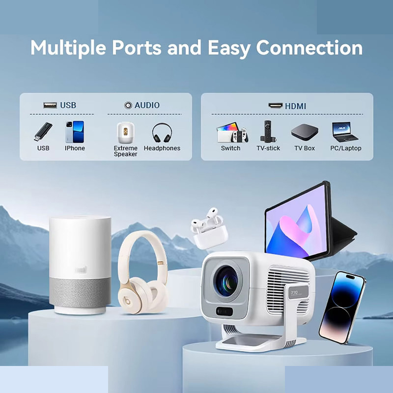 ویدئو پروژکتور فول اچ دی بنیوس مدل BE-VP16 ویدئو پروژکتور فول اچ دی بنیوس مدل BE-VP16