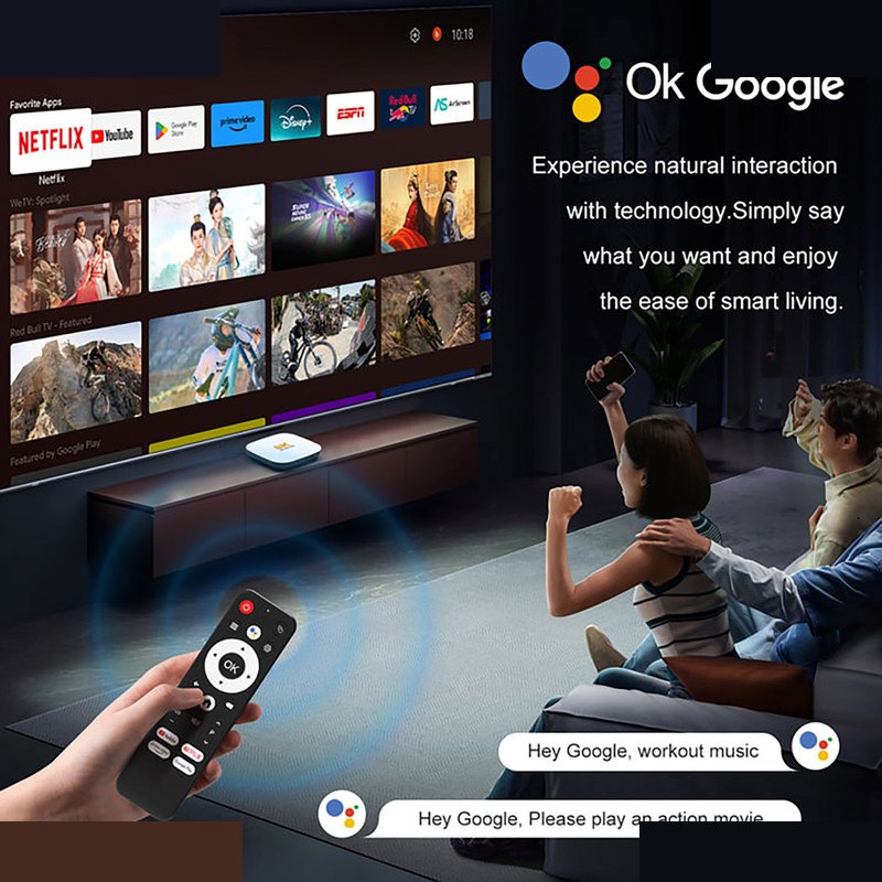 اندرویدباکس اچ96 مدل M2 Plus حافظه 128 گیگ