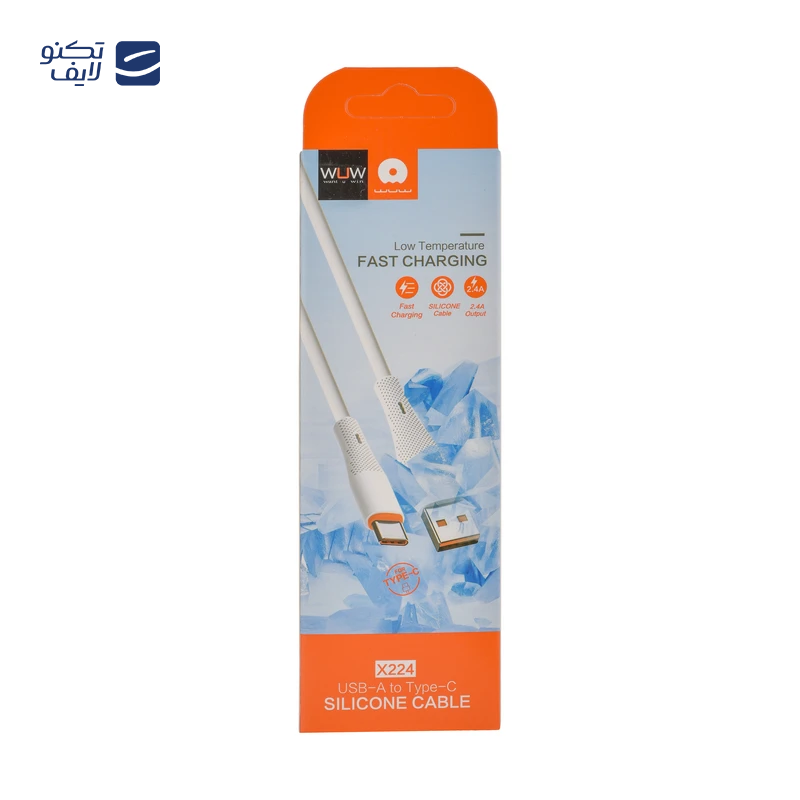 gallery-کابل دو سر تایپ سی دبلیو یو دبلیو مدل X225 طول 1 متر copy.png