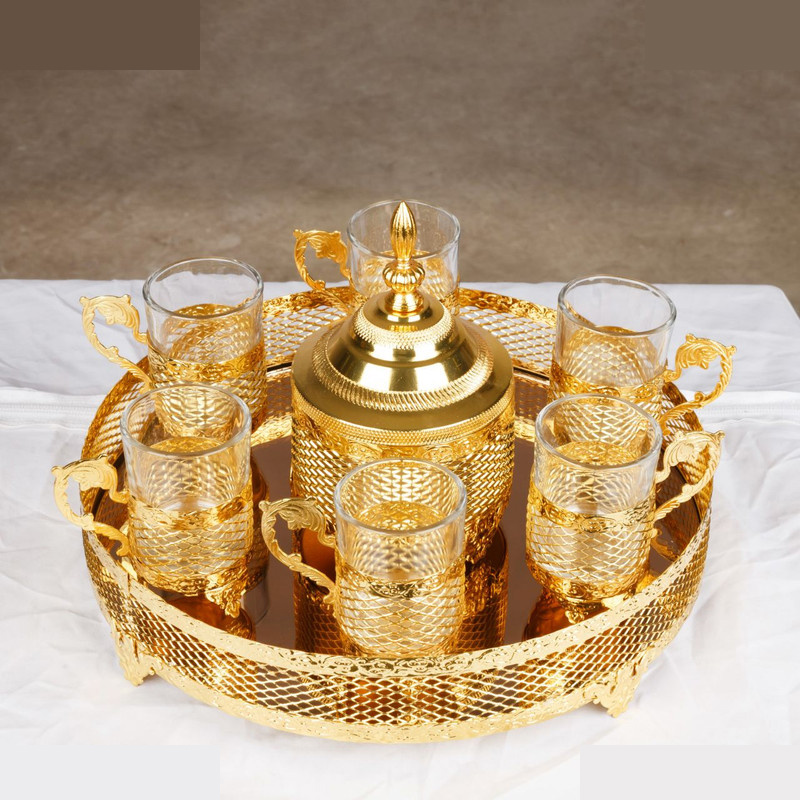 سرویس چای خوری 8 پارچه مدل B8087-G