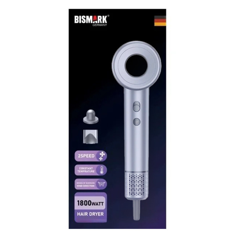 سشوار حرفهای 1800 وات بیسمارک مدل BM-7741 سشوار حرفهای 1800 وات بیسمارک مدل BM-7741