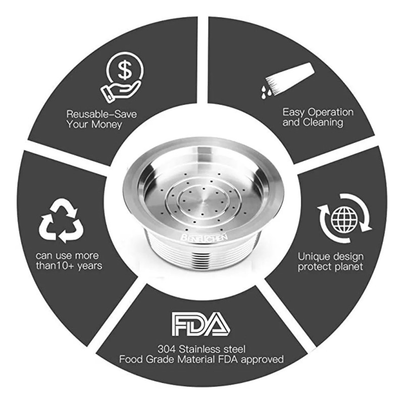 کپسول قهوه قابل شارژ مدل Lavaza Modo Mio LA01