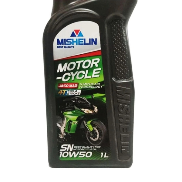 روغن موتور سیکلت میشلین مدل 10W50-SN-MA2 حجم 1 لیتر